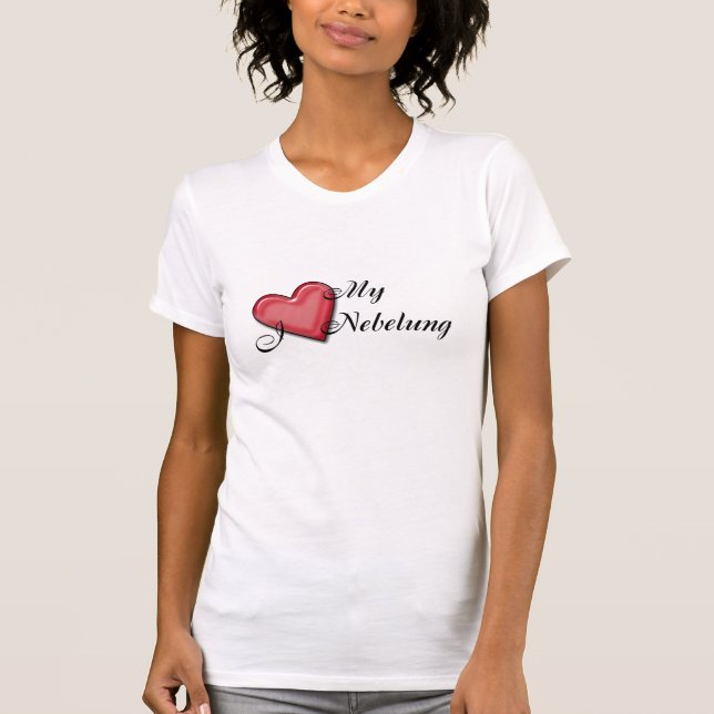 Amo mi camiseta de Nebelung (Anverso)