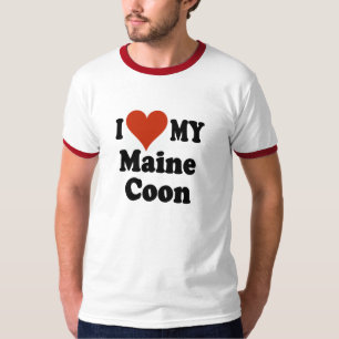 Amo mi camiseta del Coon de Maine