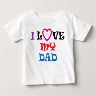 Amo mi camiseta del papá