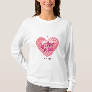 Amo mi camiseta Mascota