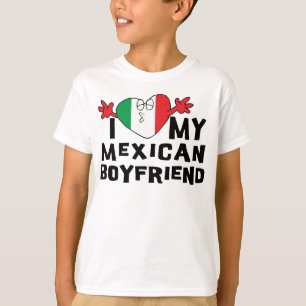 Amo mi camiseta mexicana de los chicas del novio