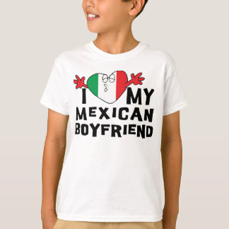 Amo mi camiseta mexicana de los chicas del novio