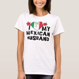 Amo mi camiseta mexicana del marido