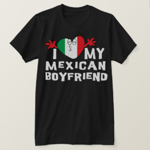 Amo mi camiseta mexicana del novio