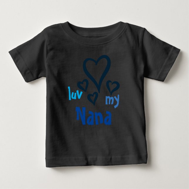Amo mi camiseta Nana Baby (Anverso)