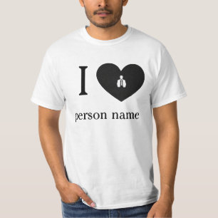Amo mi camiseta personalizada
