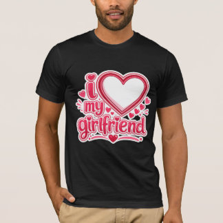 Amo mi camiseta personalizada de novia