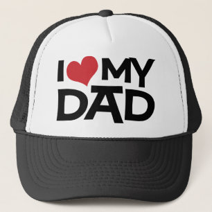 Amo mi gorra del camionero del día de padre del