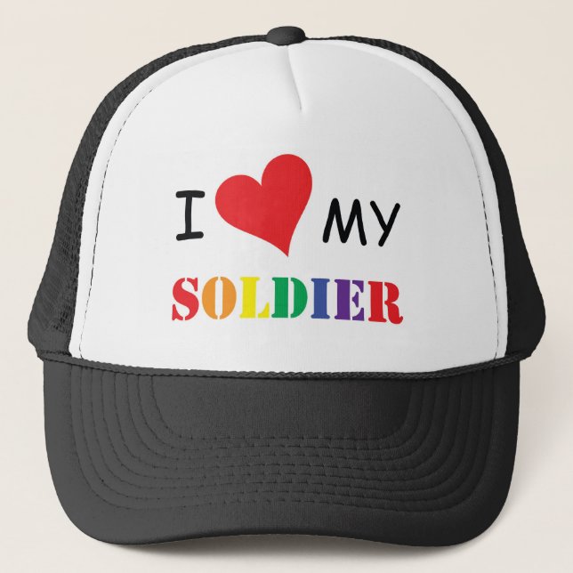 ¡amo mi GORRA GAY del soldado! (Anverso)