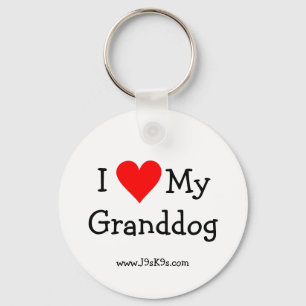 Amo mi llavero de Granddog