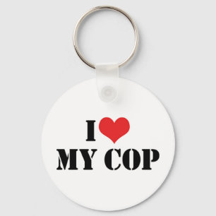 Amo mi llavero de policía