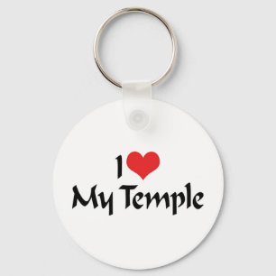 Amo mi llavero de templo