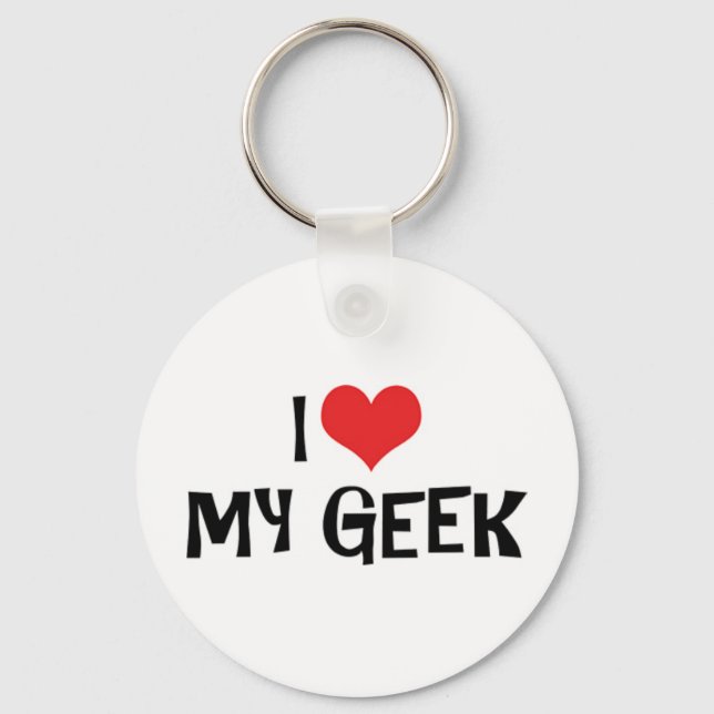 Amo mi llavero geek (Anverso)