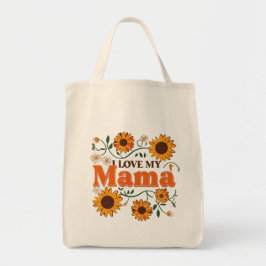 Amo Mi Mamá Sunflower Tosta Bolsa