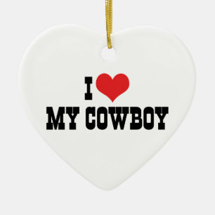 Amo Mi Ornamento De Vaquero