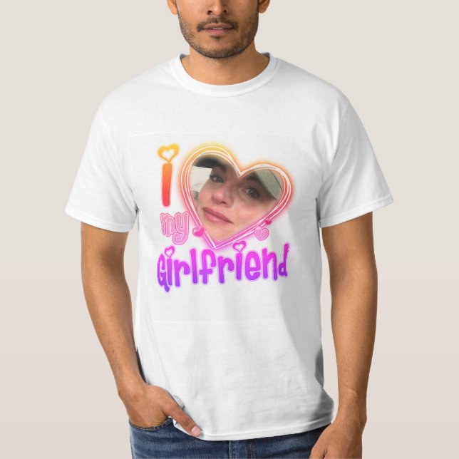 Amo mi Personalizado novia Camisa Personalizada (Anverso)