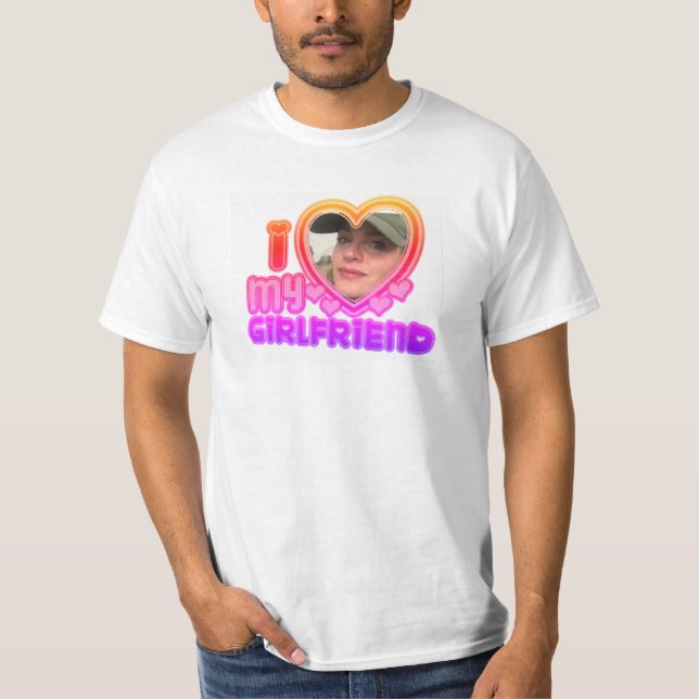 Amo mi Personalizado novia Camisa Personalizada (Anverso)