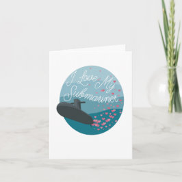 Amo mi Submariner - Tarjeta