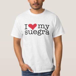 Amo Mi Suegra (Madre En La Ley) Camiseta