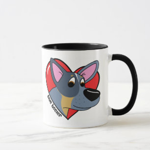 Amo mi taza azul de Heeler (el dibujo animado)