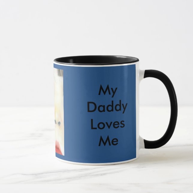 Amo mi taza de Babyface del papá (Derecha)