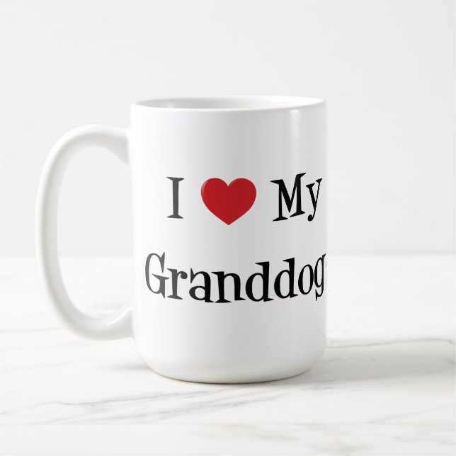 Amo mi taza de Granddogs (Izquierda)
