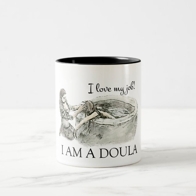 AMO MI TRABAJO - taza del doula (Centro)