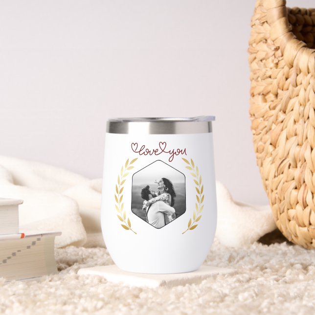 Amo moderno personalizado, foto regalo de 8 de mar (Sala de estar)