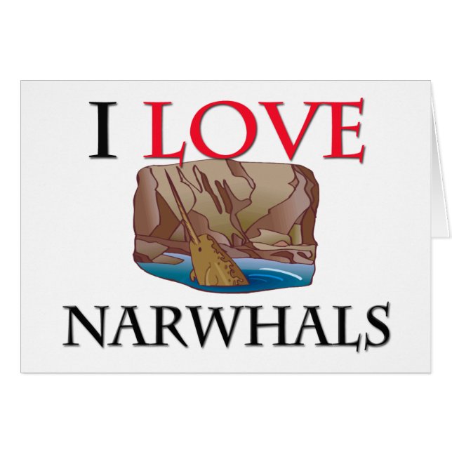 Amo Narwhals (Anverso (Horizontal))