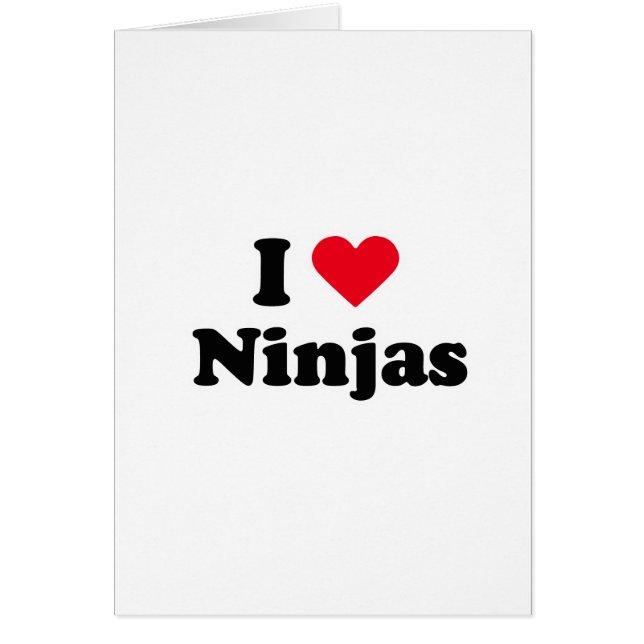 Amo ninjas (Frente)