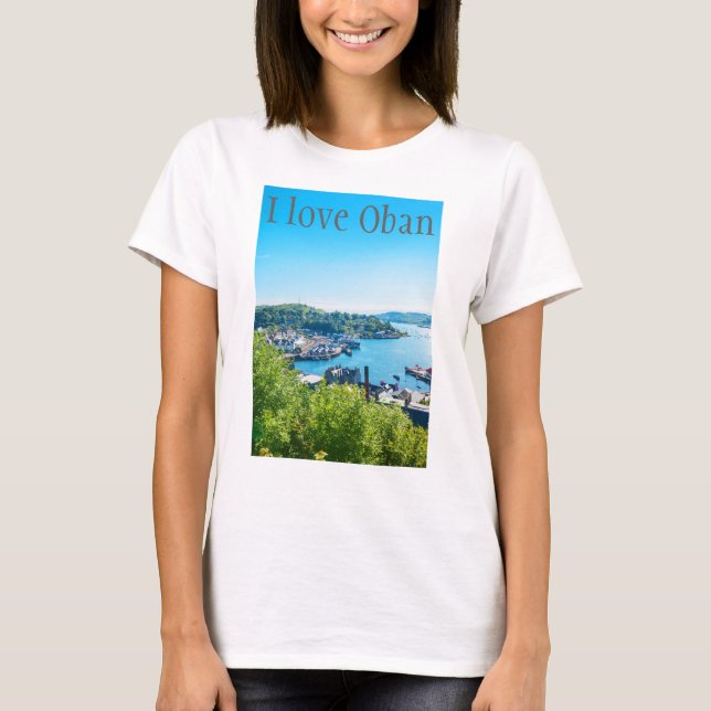 Amo Oban, camiseta personalizada (Anverso)
