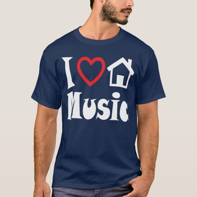 Amo oscuridad de la camiseta de la música de la (Anverso)