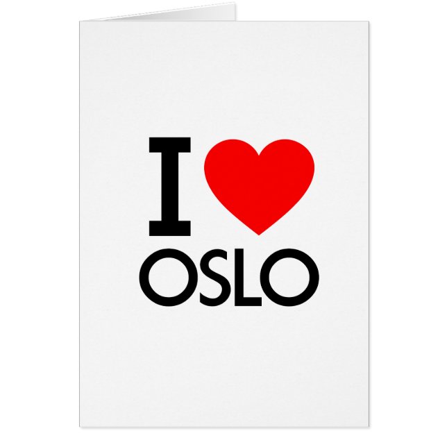 Amo Oslo (Frente)