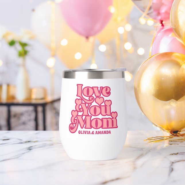 Amo personalizado: mamá nombre personalizado Día d (Despedida de soltero)