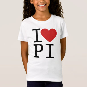 Amo pi (la camisa de los niños)