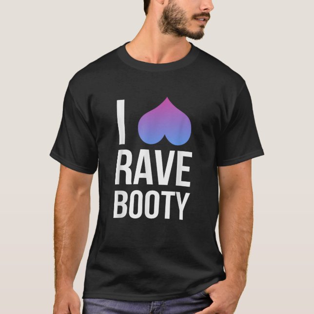 Amo Rave Booty I Heart Rave Tops (Anverso)