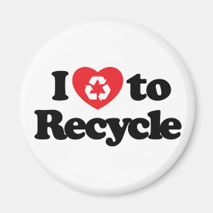 Amo reciclar el imán