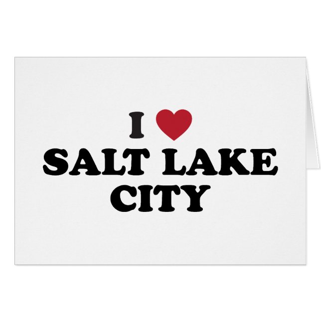 Amo Salt Lake City Utah (Anverso (Horizontal))