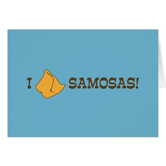 Amo Samosas (Anverso (Horizontal))