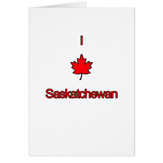 Amo Saskatchewan (Frente)
