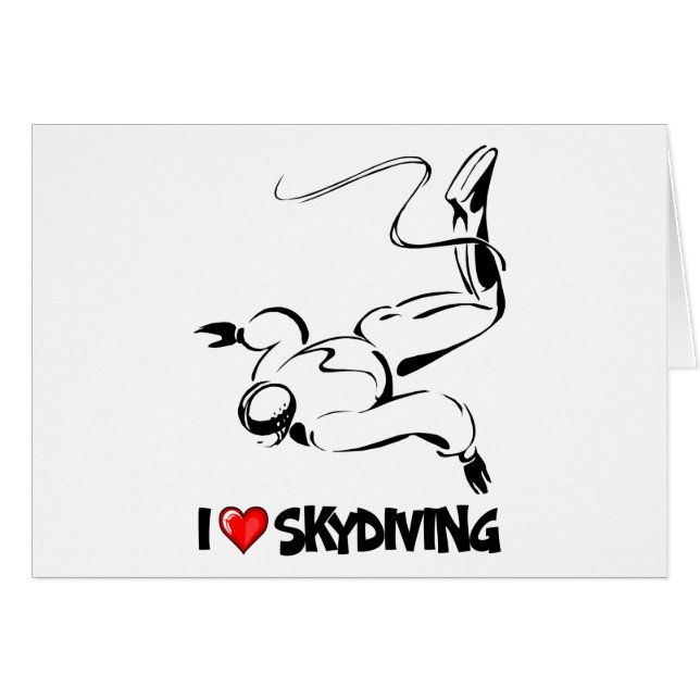 Amo Skydiving (Anverso (Horizontal))