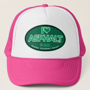 Amo Sombrero Camionero Asfalto - Rosa
