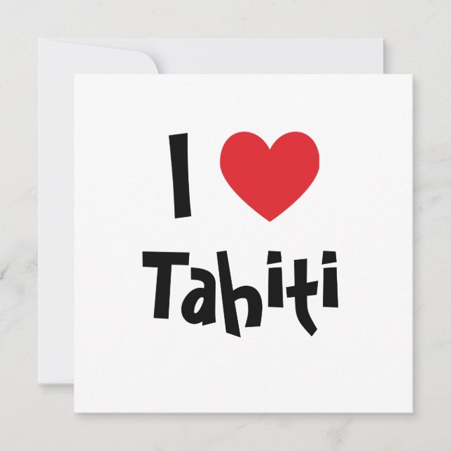 Amo Tahití (Anverso)
