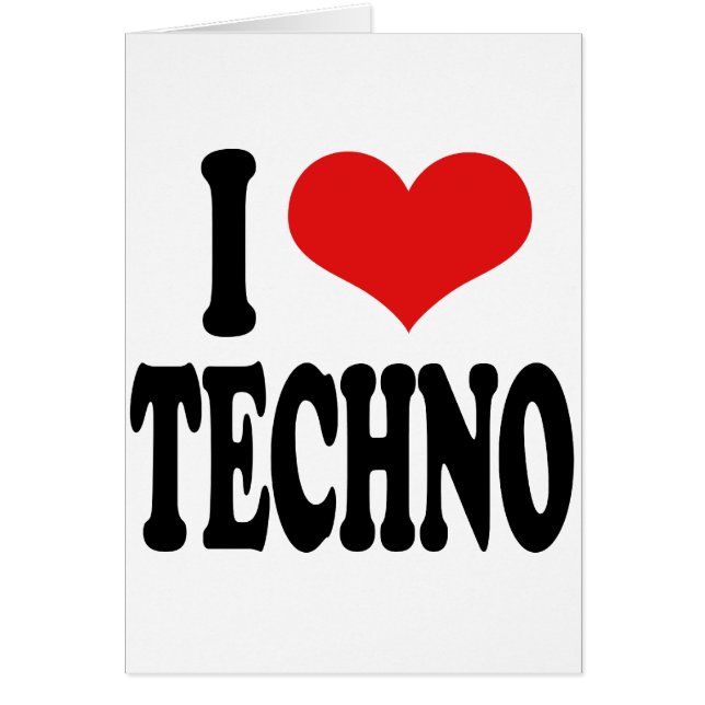 Amo Techno (Frente)