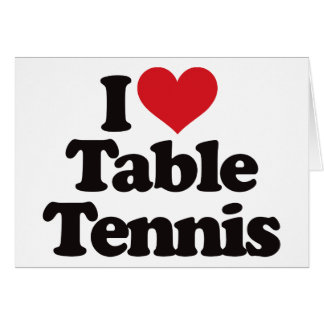 Amo tenis de mesa
