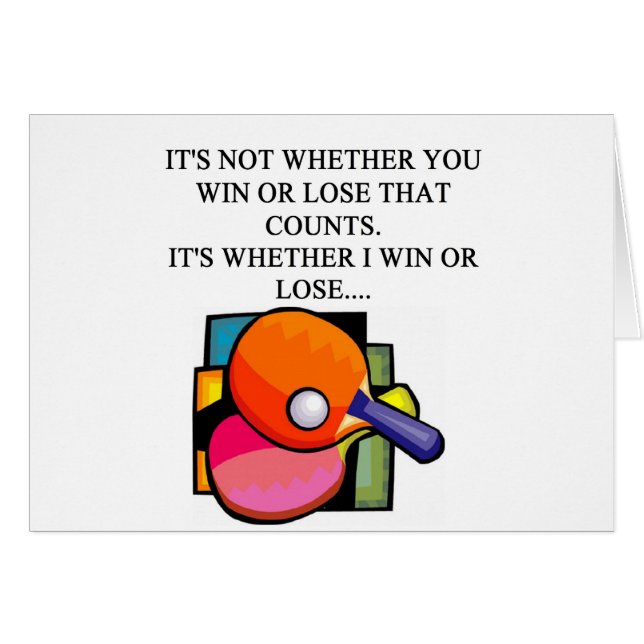 amo tenis de mesa (Anverso (Horizontal))