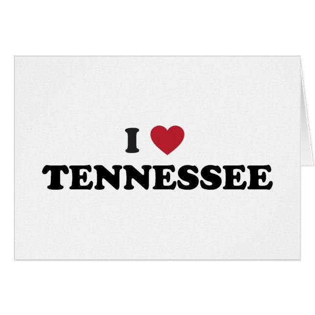 Amo Tennessee (Anverso (Horizontal))