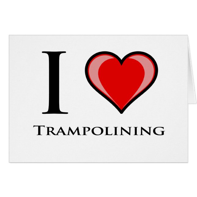Amo Trampolining (Anverso (Horizontal))