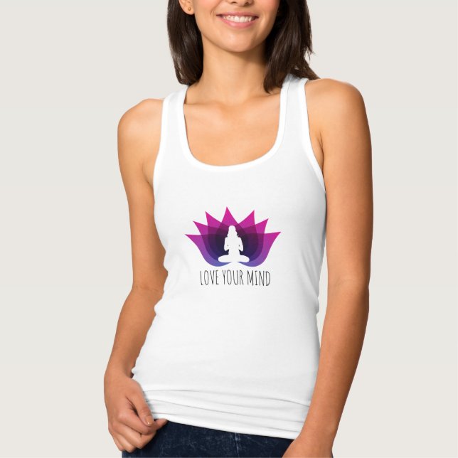 AMO TU MENTE camiseta de yoga (Anverso)