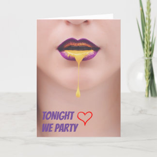 Amo tu tarjeta para novio o novia